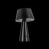LAMPARA DE MESA SOLAR 500LM 4000K IP44 NEGRA