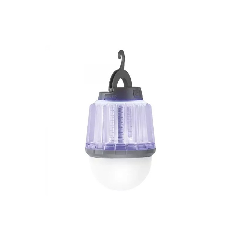 ELIMINA INSECTOS/LAMPARA PORTATIL  2 EN 1 50 M2.