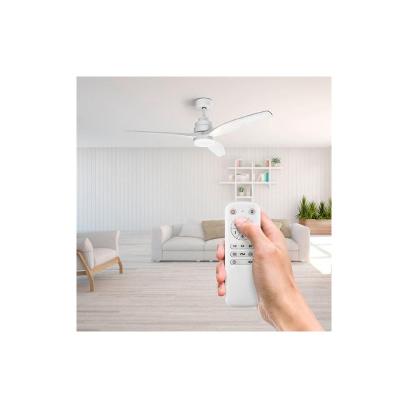 VENTILADOR DE TECHO NEPAL BLANCO 40W 132CM