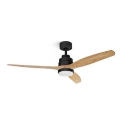 VENTILADOR DE TECHO NEPAL NEGRO HAYA 40W 132CM
