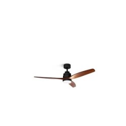 VENTILADOR DE TECHO NEPAL NEGRO ROBLE 40W 132CM
