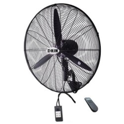 VENTILADOR INDUSTRIAL PARED C/MANDO 210W VIP003MD