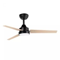 VENTILADOR TECHO 106CM NEGRO MADERA 35W JVTE4250