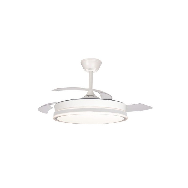 VENTILADOR TECHO RETRACTIL SUPERECO 45W 4400LM BCO