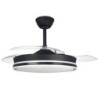 VENTILADOR TECHO RETRACTIL SUPERECO 45W 4400LM NGR
