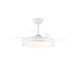 VENTILADOR TECHO RETRÁCTIL EVO BLANCO 72W BCO