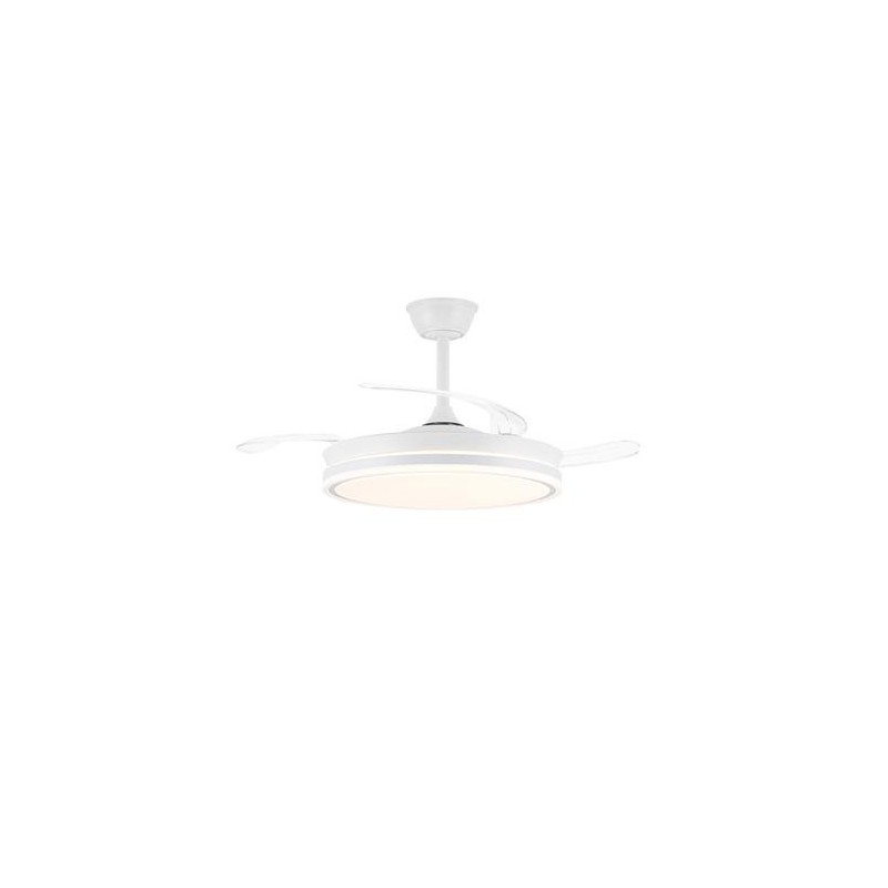 VENTILADOR TECHO RETRÁCTIL EVO BLANCO 72W BCO
