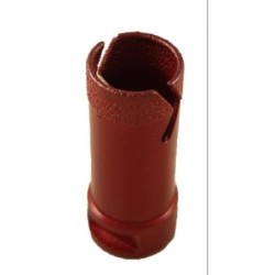 CORONA DIAMANTE ROJA M-14 PARA PORCELANICO 120 MM