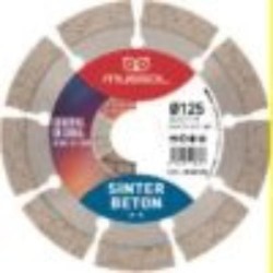 DISCO DIAMANTE SINTER BETON 10 125MM EJE 22,2MM
