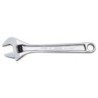 LLAVE AJUSTABLE MOLETA CENTRAL CROMADA 8"