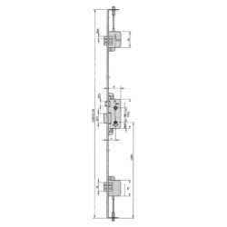 CERRAD.SEGUR.8920-80 AL YL6 70 M3 CERRADERO LARGO