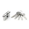 CILINDRO SEGURIDAD 30X30 POMO NIQUEL DOBLE EMB.YL6