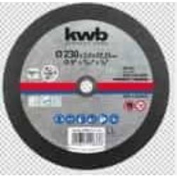 DISCO CORTE INOX/METAL 230X2MM KWB