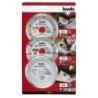 JUEGO 3 DISCOS DE DIAMANTE SURTIDO 115MM 49797080