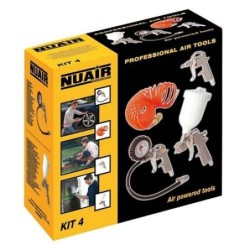KIT PISTOLAS PINTAR 4 PIEZAS NUAIR