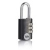 CANDADO COMBIN. ALUM. 20MM. NEGRO YE3CB/20/121/BK