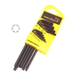 JUEGO LLAVES TORX EXTRA 9 UNIDADES 232304