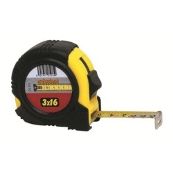 FLEXOMETRO GOMA CON FRENO 3 M. 9193