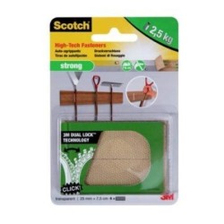 TIRAS DE SUJECION FUERTE SCOTT TRANS.25X75MM.