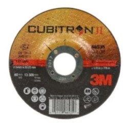 DISCO DE CORTE PLANO 125X1X22.23MM. CUBITRON II