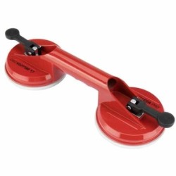 VENTOSA DOBLE CON CUERPO DE ALUMINIO - 70 KG