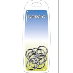 LLAVERO ANILLA 20MM. NIQ. BLISTER 10 UDS. 90613