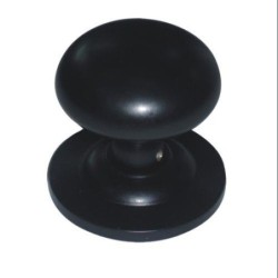 POMO PUERTA 70MM. LISO NEGRO 10009 NE