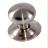 POMO PUERTA 70MM. LISO INOX 11904