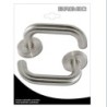 JGO.MANILLA ROSETA TIRADOR "U" INOX (BL.) 17004