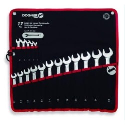 BOLSA NYLON 17 LLAVES COMBINADAS 6-22MM