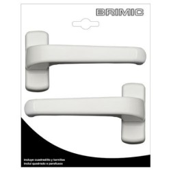 JUEGO MANILLA 6800 ALUMINIO BLANCO (BL.) 17080