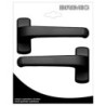 JUEGO MANILLA 6800 ALUMINIO NEGRO (BL.) 17081