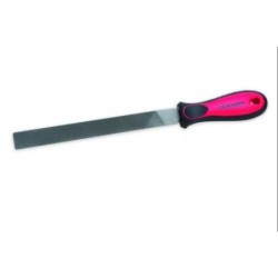 LIMA PLANA 150MM MANGO BIMATERIAL GRANO ENTREFINO