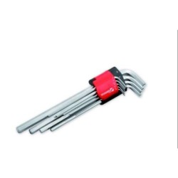 JUEGO 9 LLAVE EXAGONAL LARGA MACHO 1.5-10 602-009