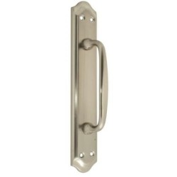 MANILLON PLACA 256MM. NIQUEL SATINADO 2027