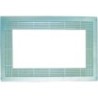 MARCO MICROONDAS 60X40CM.PLASTICO BLANCO 94505