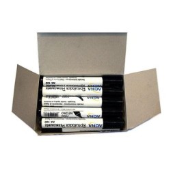 ROTULADOR PERMANENTE FINO (CAJA DE 10) ROJO 45232