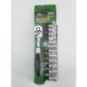 CARRACA 1/4" CON EXPULSION+12 VASO 8611502