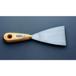 ESPATULA PINTOR ACERO MANGO MADERA 80 MM