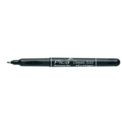 MARCADOR PERMANENTE PICA CLASSIC FINA NEGRO