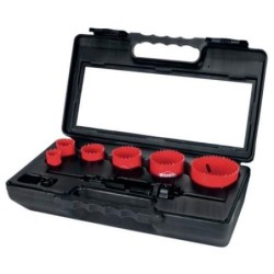 JUEGO 8 PIEZAS CORONAS HSS+SOPORTES A106340