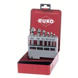 JUEGO 6 AVELLANADAS CONICA DIN335 102152