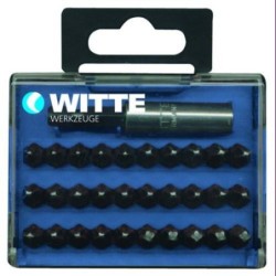 JUEGO 30 PUNTAS+PORTAPUNTAS WITTE 279706