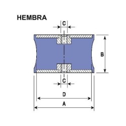 DINAFLEX DIABOLO HEMBRA R2M10 128002