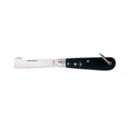 NAVAJA MARINERA INOX PUNTA INJERTAR HOJA 8 CMS.