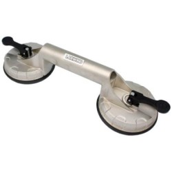 VENTOSA DOBLE DE ALUMINIO Ø 123 MM LAR-VA02