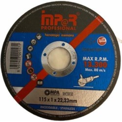 DISCO CORTE 115X1X22,23MM. IMPAR PROFESIONAL 115