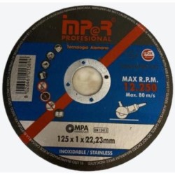 DISCO CORTE 125X1X22,23MM. IMPAR PROFESIONAL 125