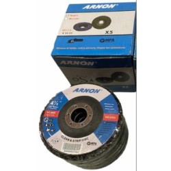 DISCO DECAPAR NYLON 115X22 NEGRO DUREZA ALTA ARNON