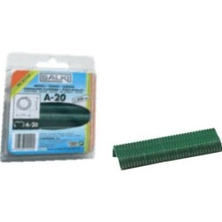 GRAPA PARA CERCAS A-20 VERDE (CAJA 200)